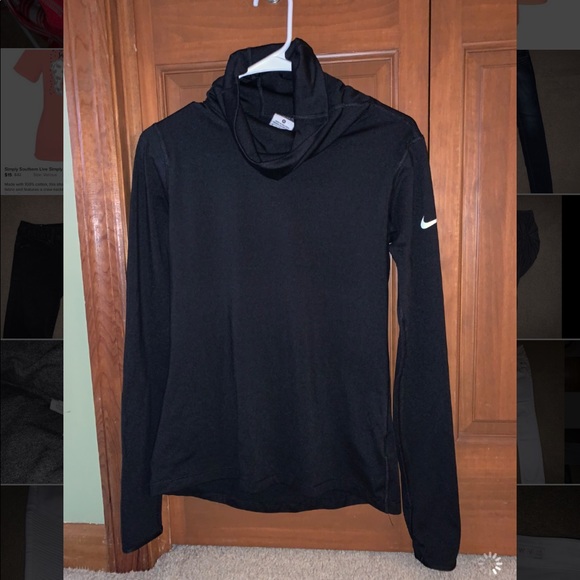 Nike Tops - Black Nike Sweatshirt